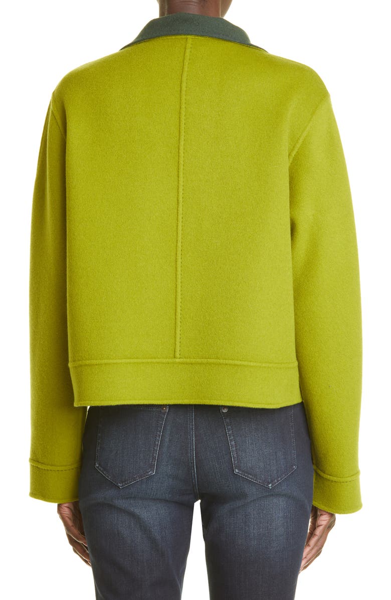 Lafayette 148 New York Simone Reversible Wool & Cashmere Coat, Alternate, color,