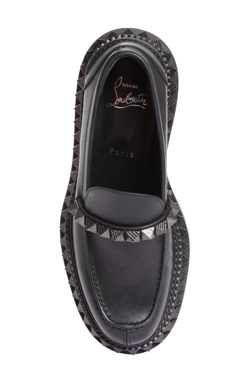 Christian Louboutin St. Roch Stud Platform Loafer
