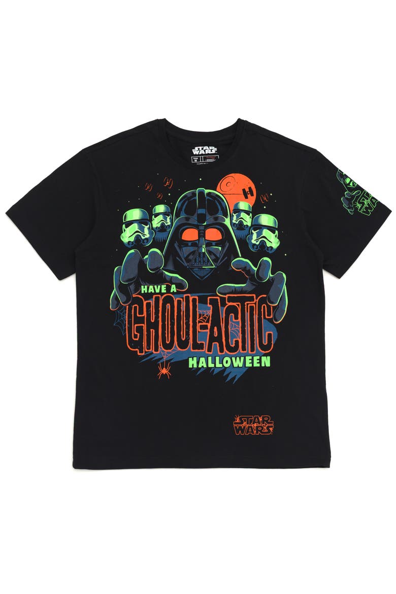 Holiday T-Shirt, Main, color, Stormtrooper Black