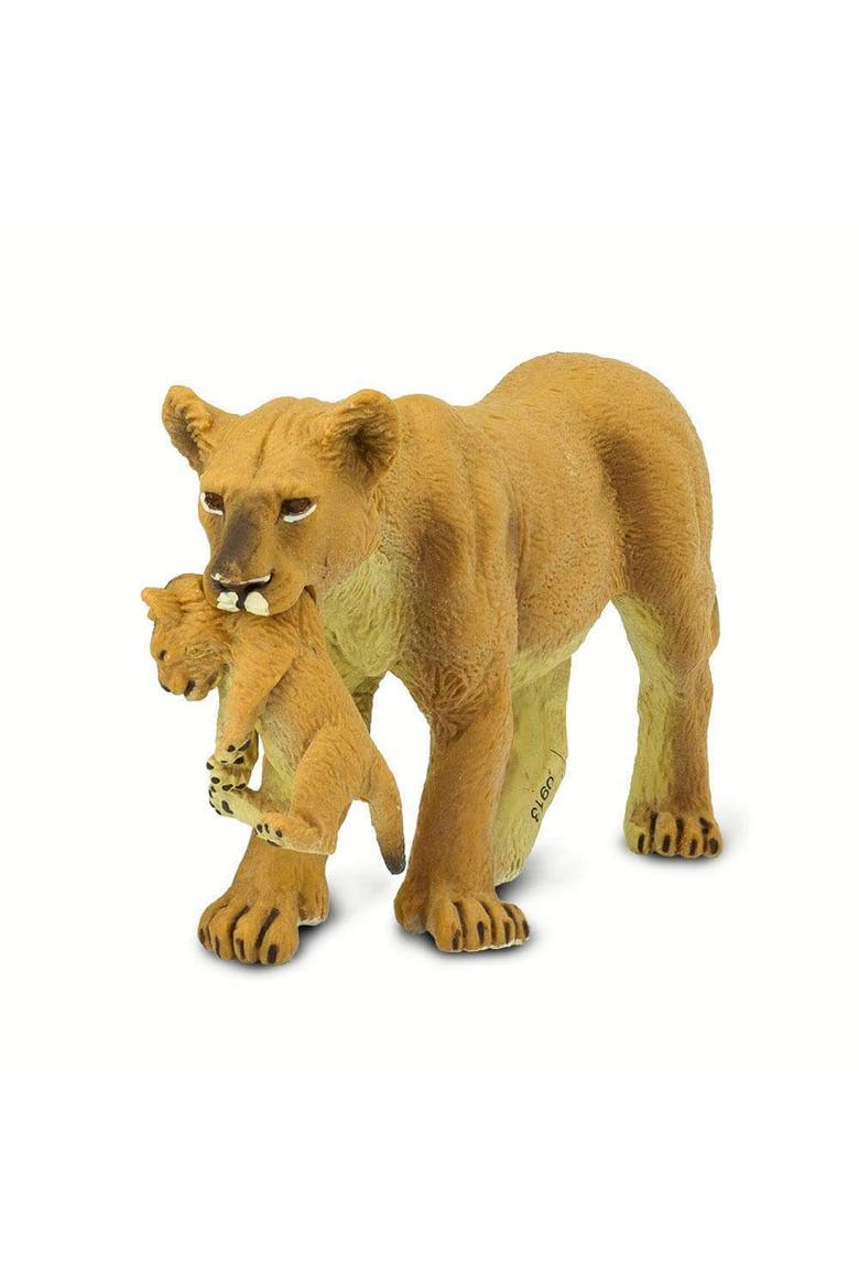 Lioness With Cub Kids Toy Figure, Alternate, color, None