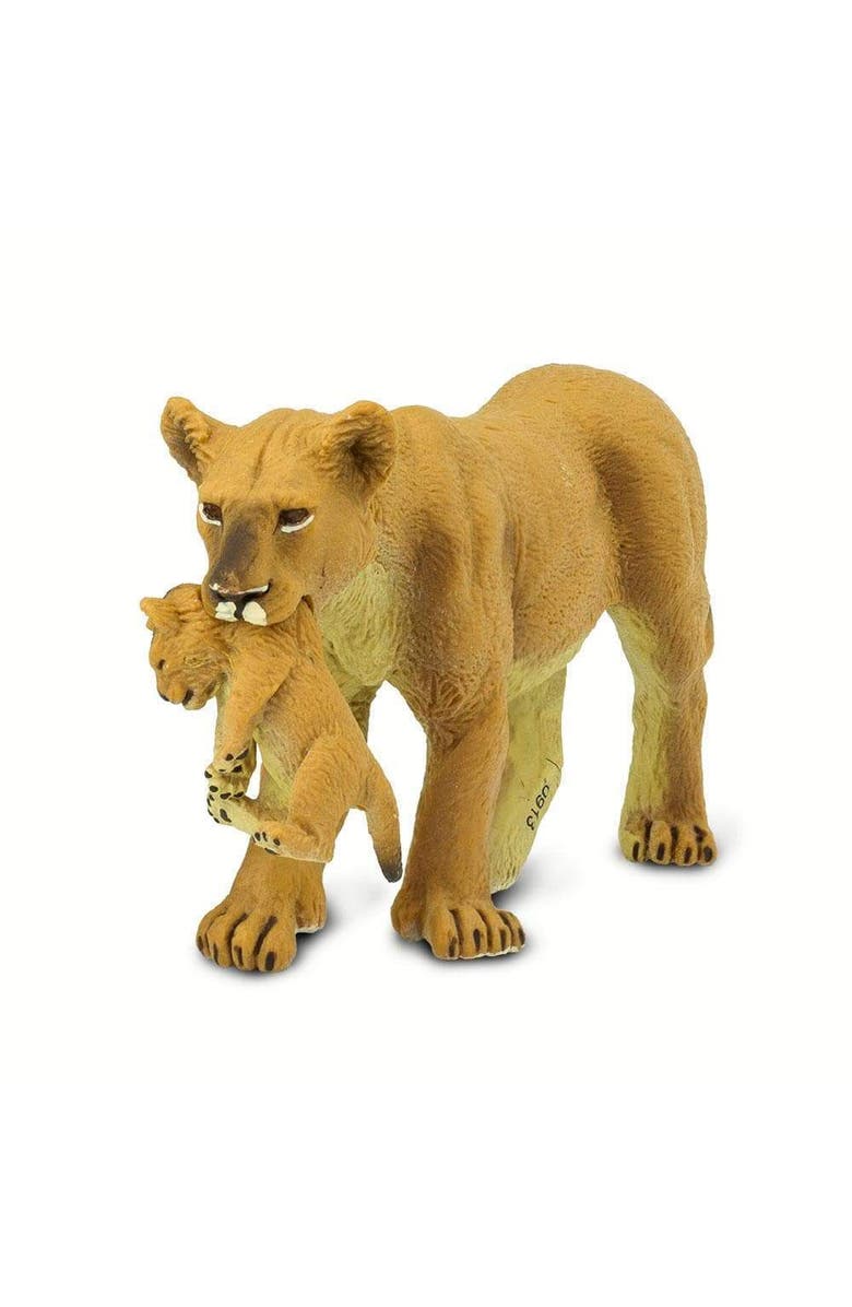 Safari Ltd. Lioness With Cub Kids Toy Figure, Alternate, color, NO COLOR
