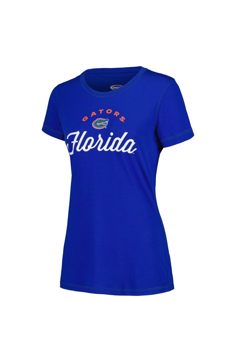 CONCEPTS SPORT Women's Concepts Sport Royal/Orange Florida Gators Arctic T-Shirt & Flannel Pants Sleep Set, Alternate, color, Royal