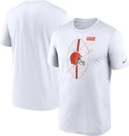 Nike Men's Nike White Cleveland Browns Legend Icon Performance T-Shirt