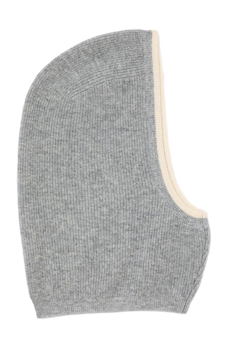 SANDRO Ribbed wool balaclava, Alternate, color, Grey