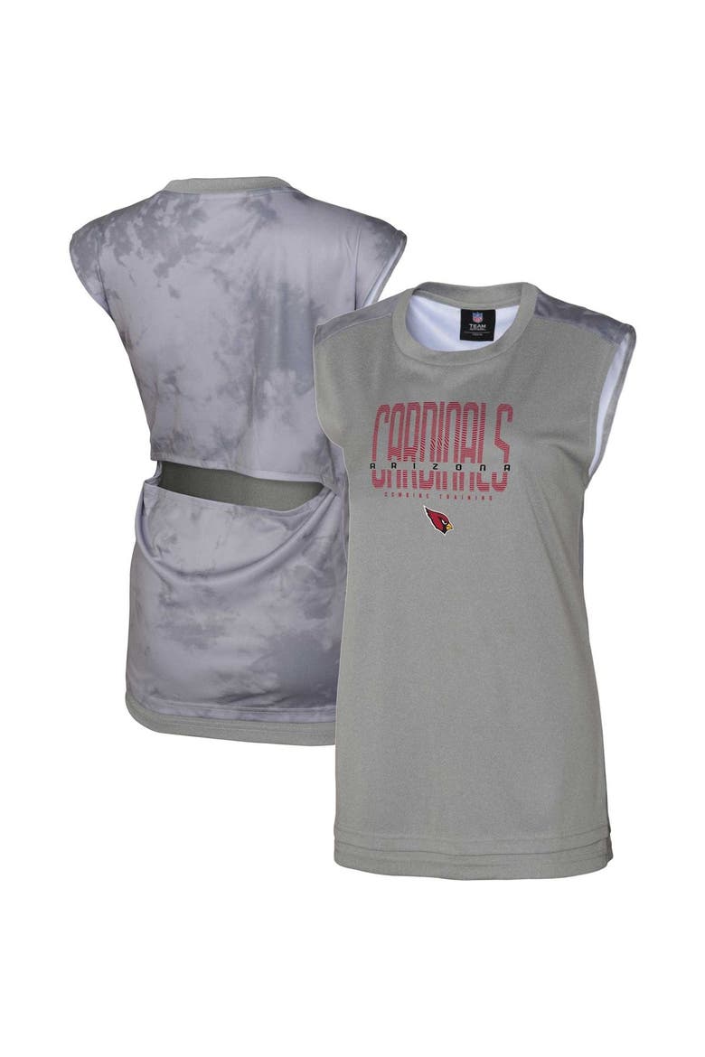 Women's Gray Arizona Cardinals No Sweat Tank Top, Main, color, Gray