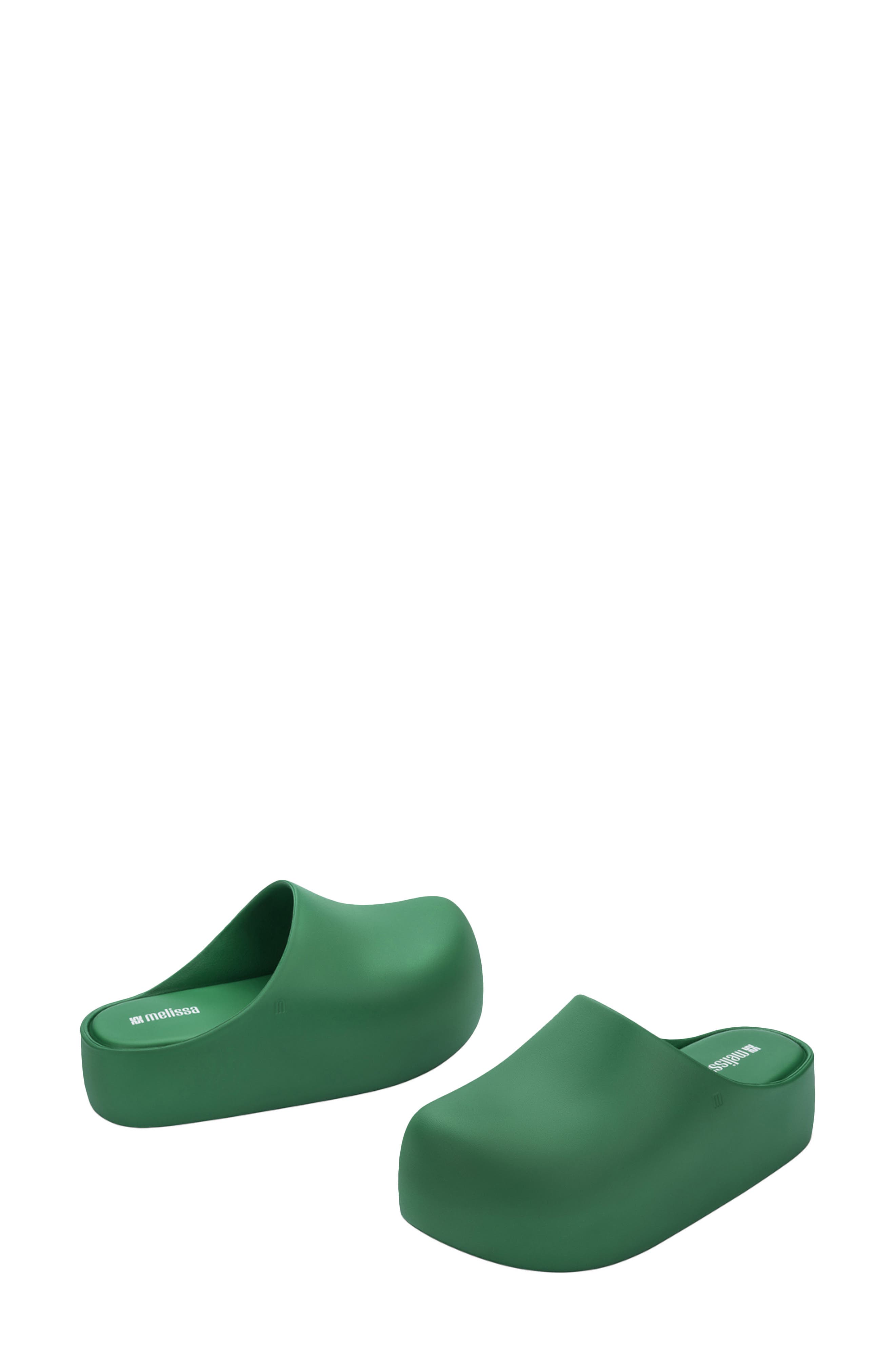 Free Up Platform Clog, Alternate, color, GREEN