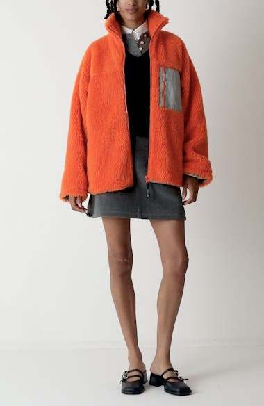 Sandy Liang Rain Fleece Jacket | Nordstrom