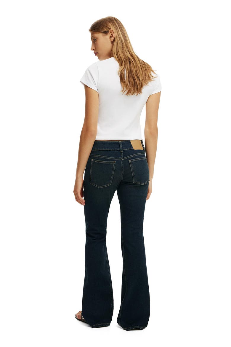 Women's Mid Rise Bootcut Jean, Alternate, color, Lowlight Rinse Twist