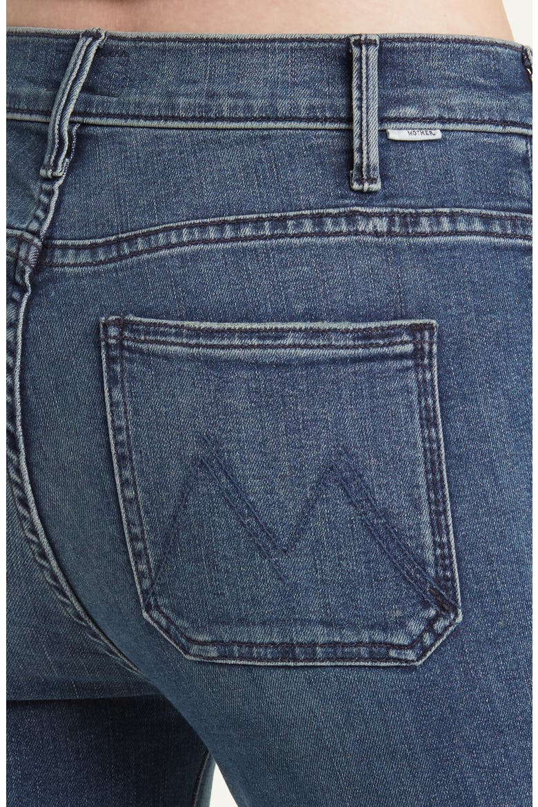 The Hustler Patch Pocket High Waist Ankle Flare Jeans, Alternate, color, HEALING JAR
