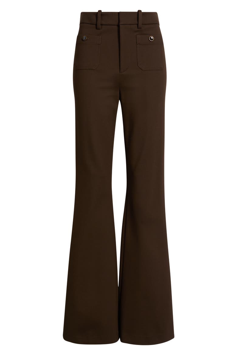 The Flare Trouser Pocket Pants, Alternate, color, AMERICANO