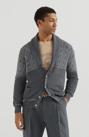 Brunello Cucinelli Cardigan with shawl collar