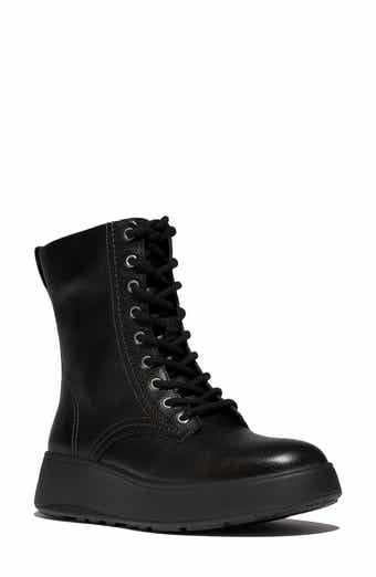 F-Mode Stitch Leather Boot