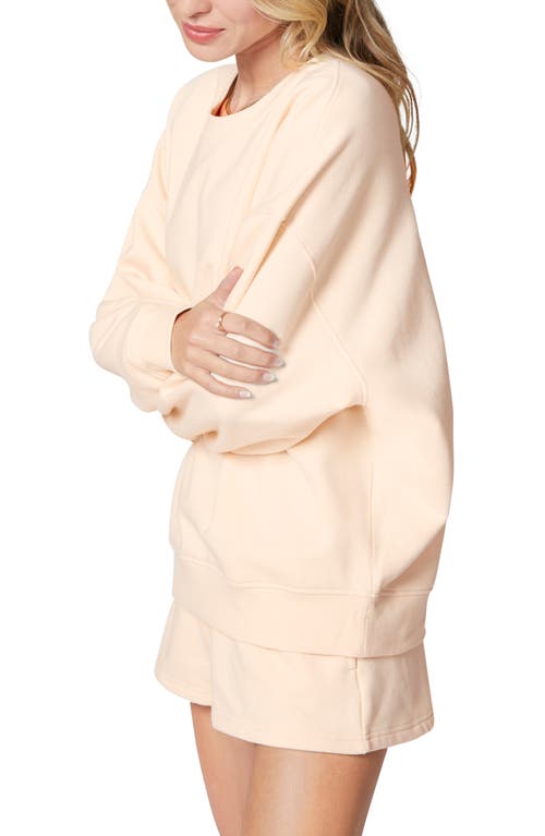 Florence By Mills Oversize Crewneck Cotton Blend Sweatshirt