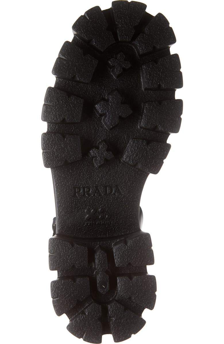 Prada Monolith Lug Sole Sandal, Alternate, color,