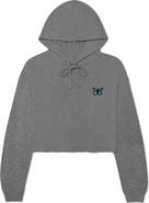 Dalix Butterfly Cropped Hoodie
