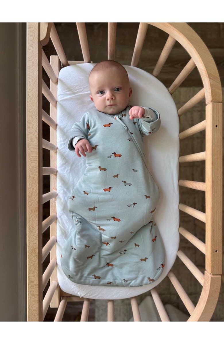 gunamuna Long Sleeve Swaddle Sleep Bag, 1.0 TOG - Baby, Alternate, color, Woof