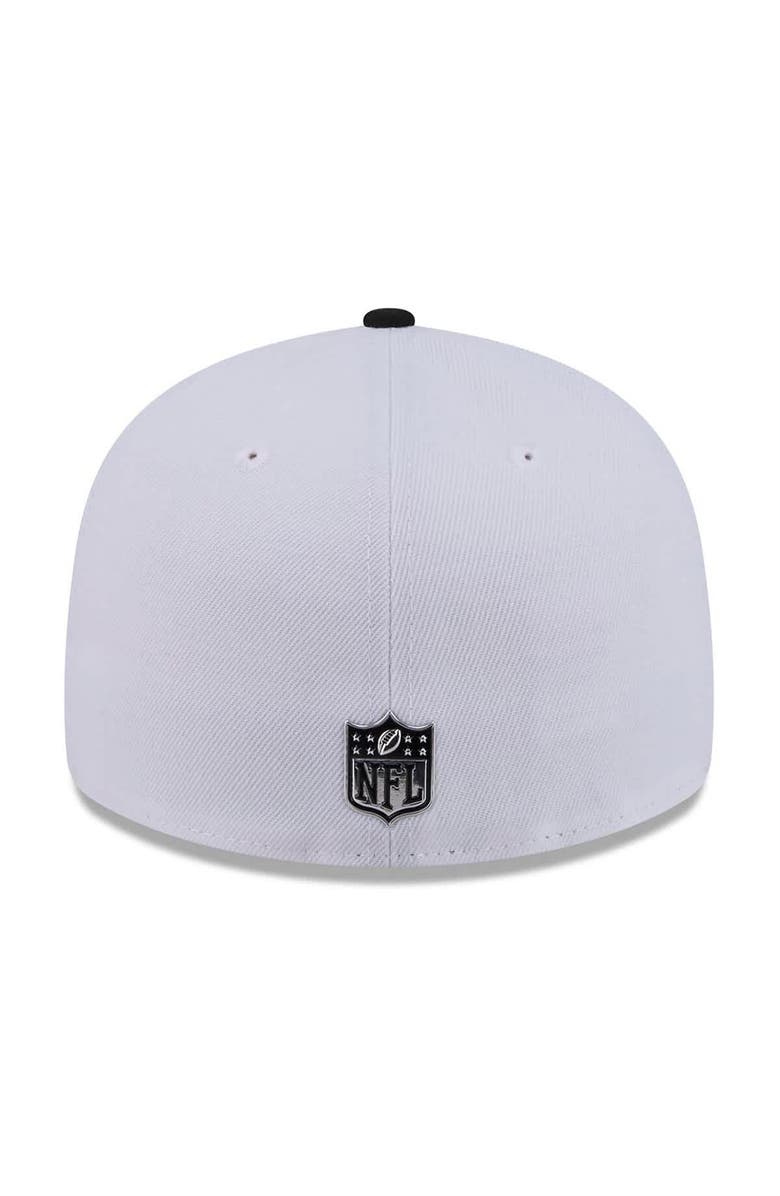 New Era Men's New Era White/Black Houston Texans 2026 NFL Draft Pre-Curved 59FIFTY Fitted Hat, Alternate, color, White