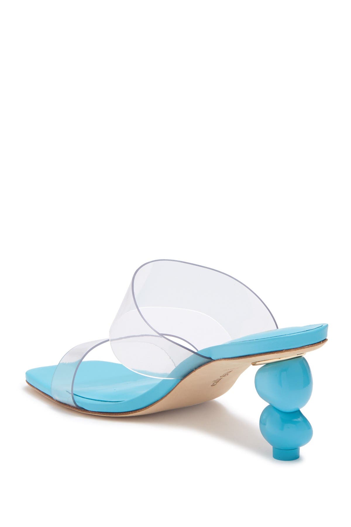 Cult Gaia Suri Clear Strap Slide Sandal, Alternate, color, 