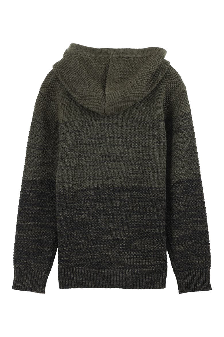 Kids' Colorblock Hoodie, Alternate, color, OLIVE
