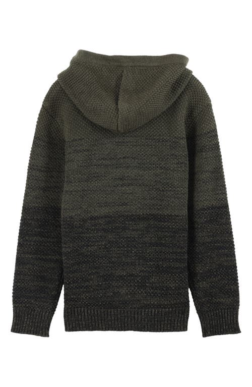 X-ray Xray Kids' Colorblock Hoodie In Olive