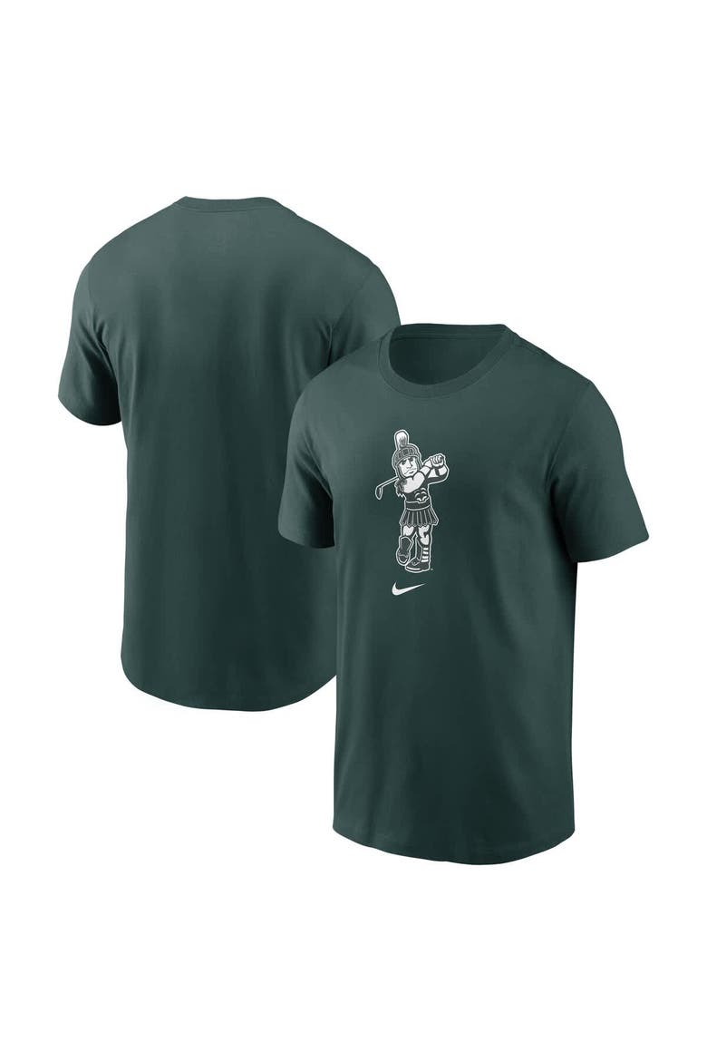 Men's Nike Green Michigan State Spartans Golf Sparty Sport T-Shirt, Main, color, Green