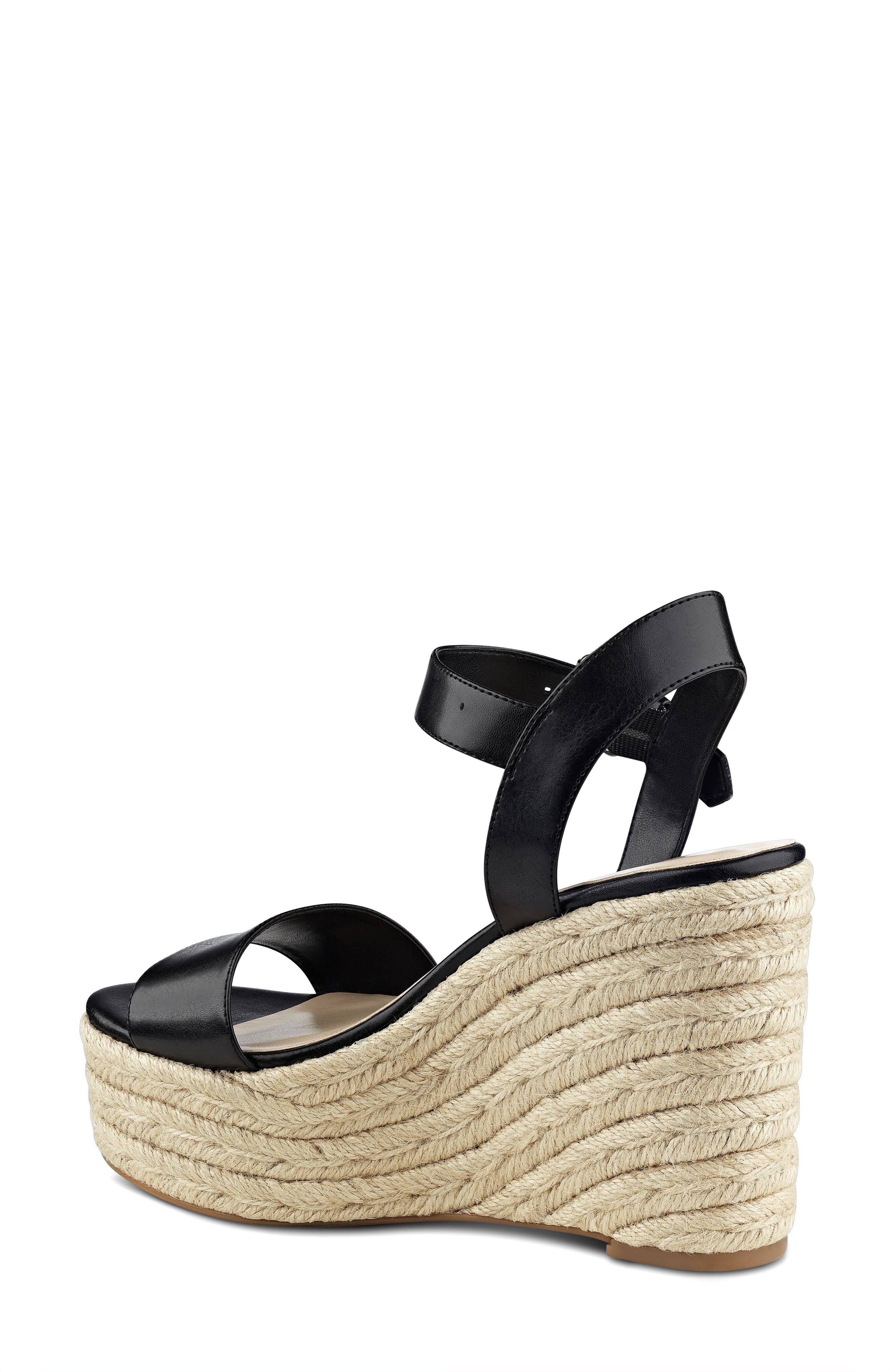 Nine West Do It Right Platform Wedge Sandal, Alternate, color, 