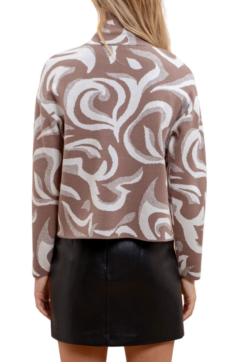 Swirl Pullover Sweater, Alternate, color, TAUPE MULTI