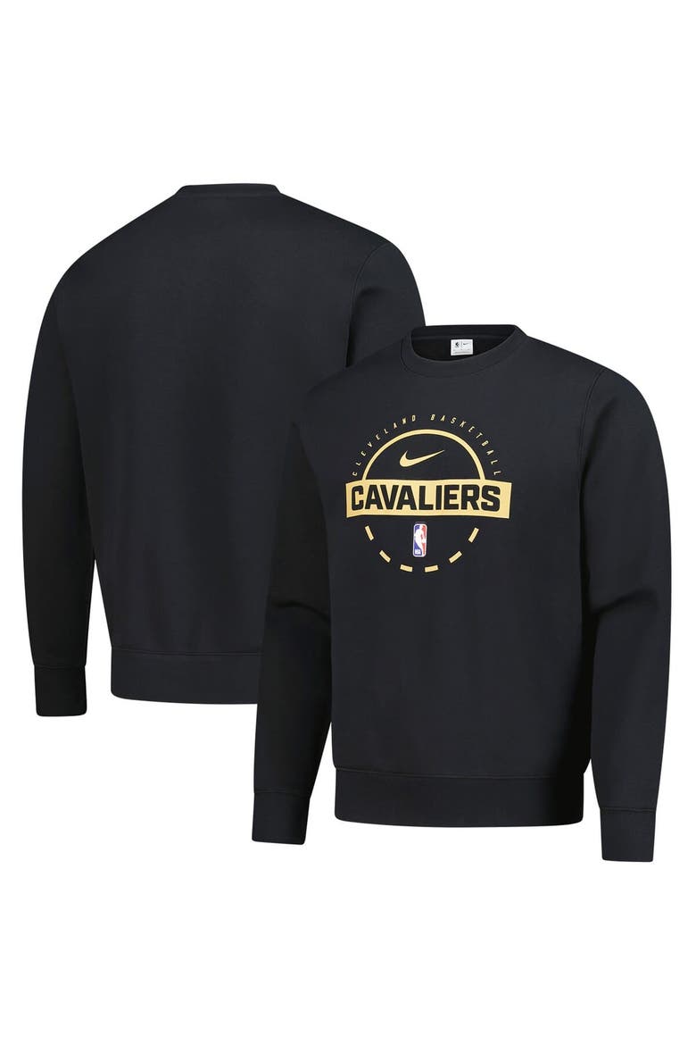 Men's Nike  Black Cleveland Cavaliers 2025/26 Authentic Practice Club Sweatshirt, Main, color, Black