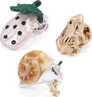 Tory Burch Curiosity 3-Piece Pin Set