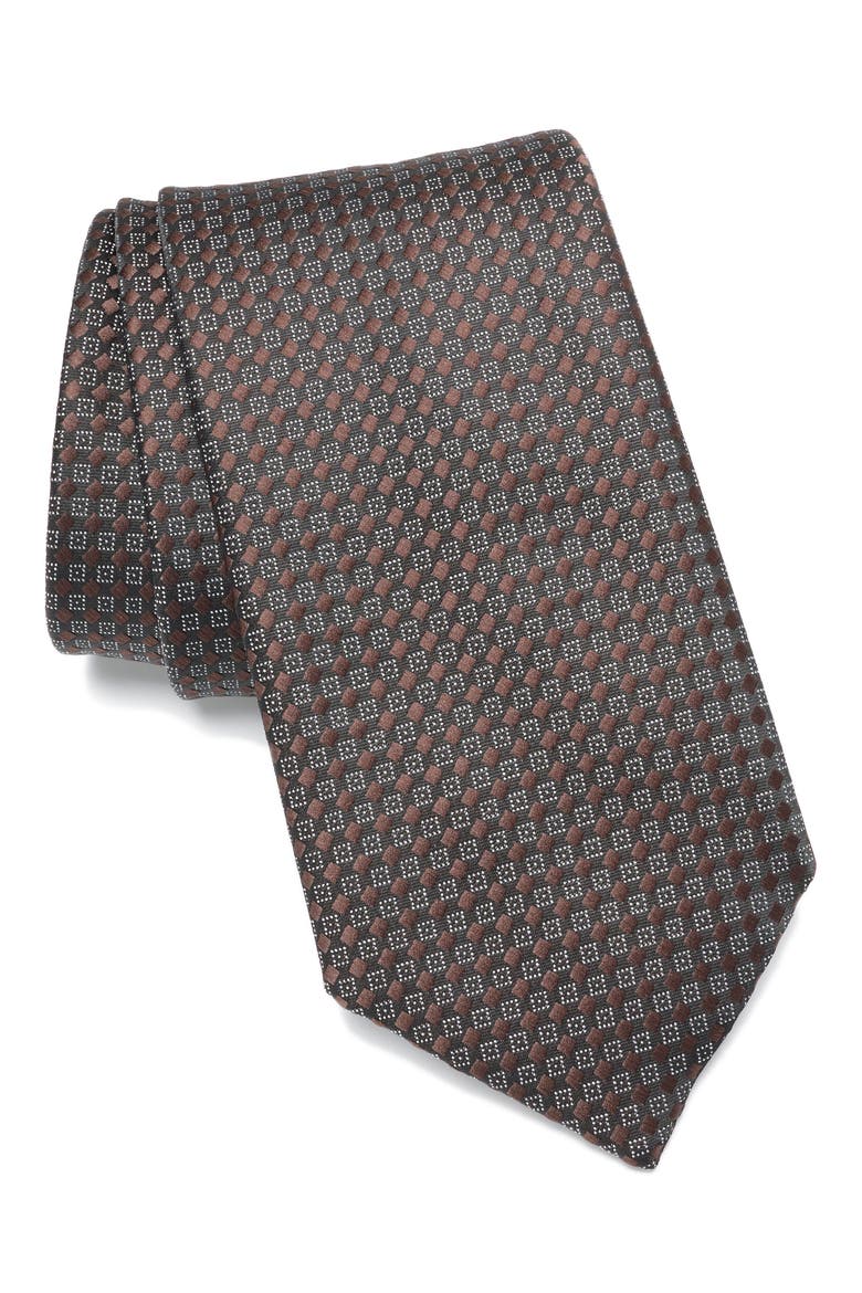 Stanley Micro Tie, Main, color, CHOCOLATE
