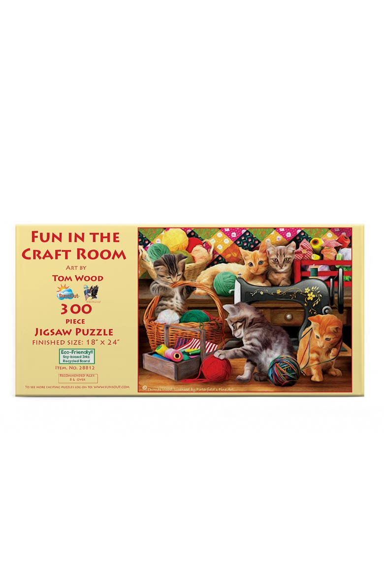 Fun in the Craft Room 300 piece Jigsaw Puzzle for Adults, Alternate, color, Multicolor