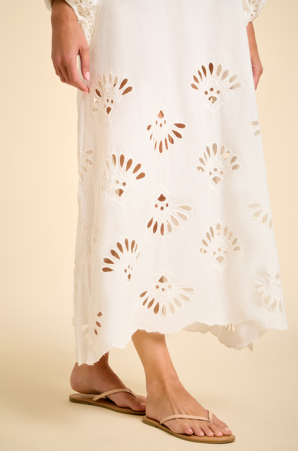 Donna Eyelet Maxi Dress - image 2