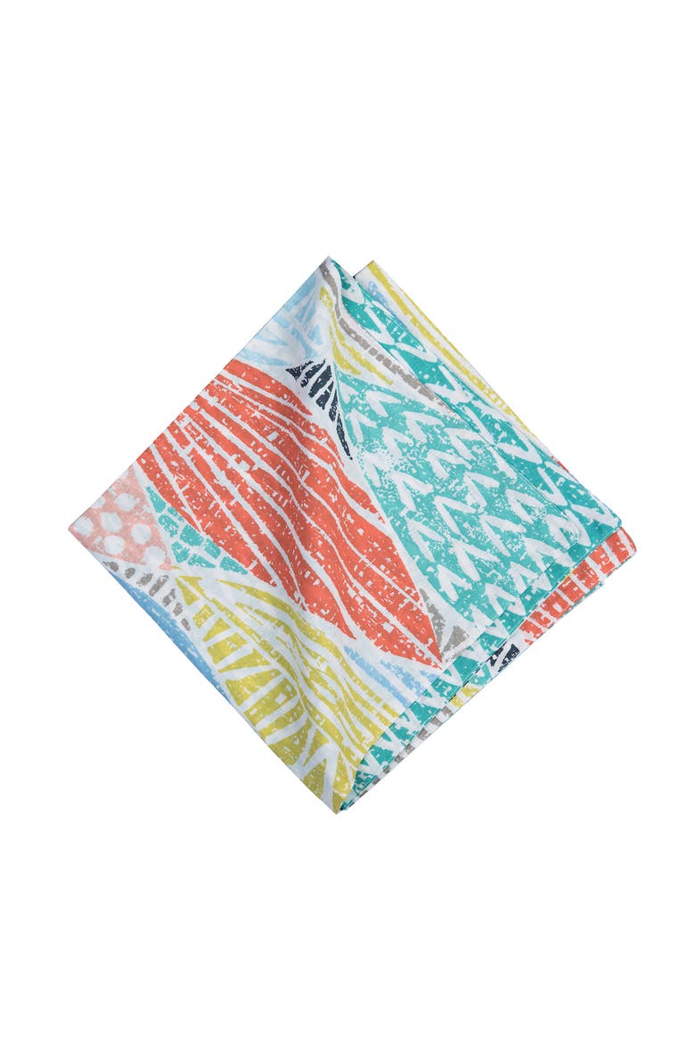 Surfside Sound Cotton Napkins Set of 6 - Nautical Beach, Alternate, color, Blue