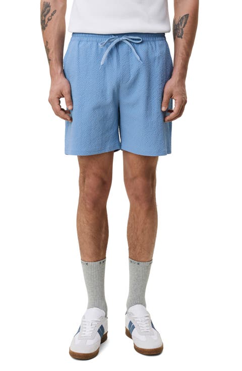 Seersucker Swim Trunks