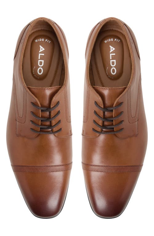 Aldo Teodoro Plain Toe Derby In Tan