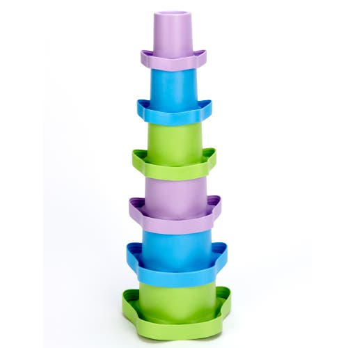 Green Toys Green Toy My First Stacking Cups In Green
