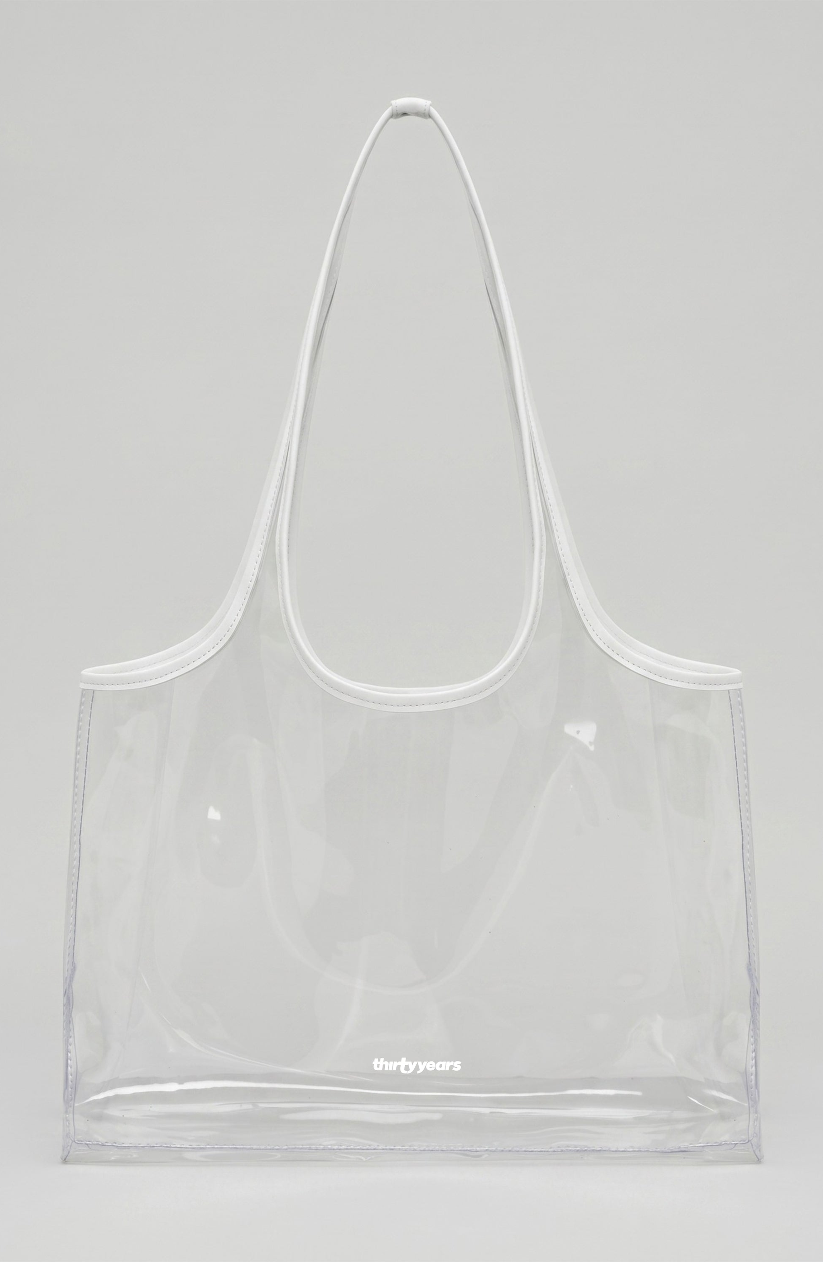 Thirty Years Jelly Clear Tote, Main, color, Clear