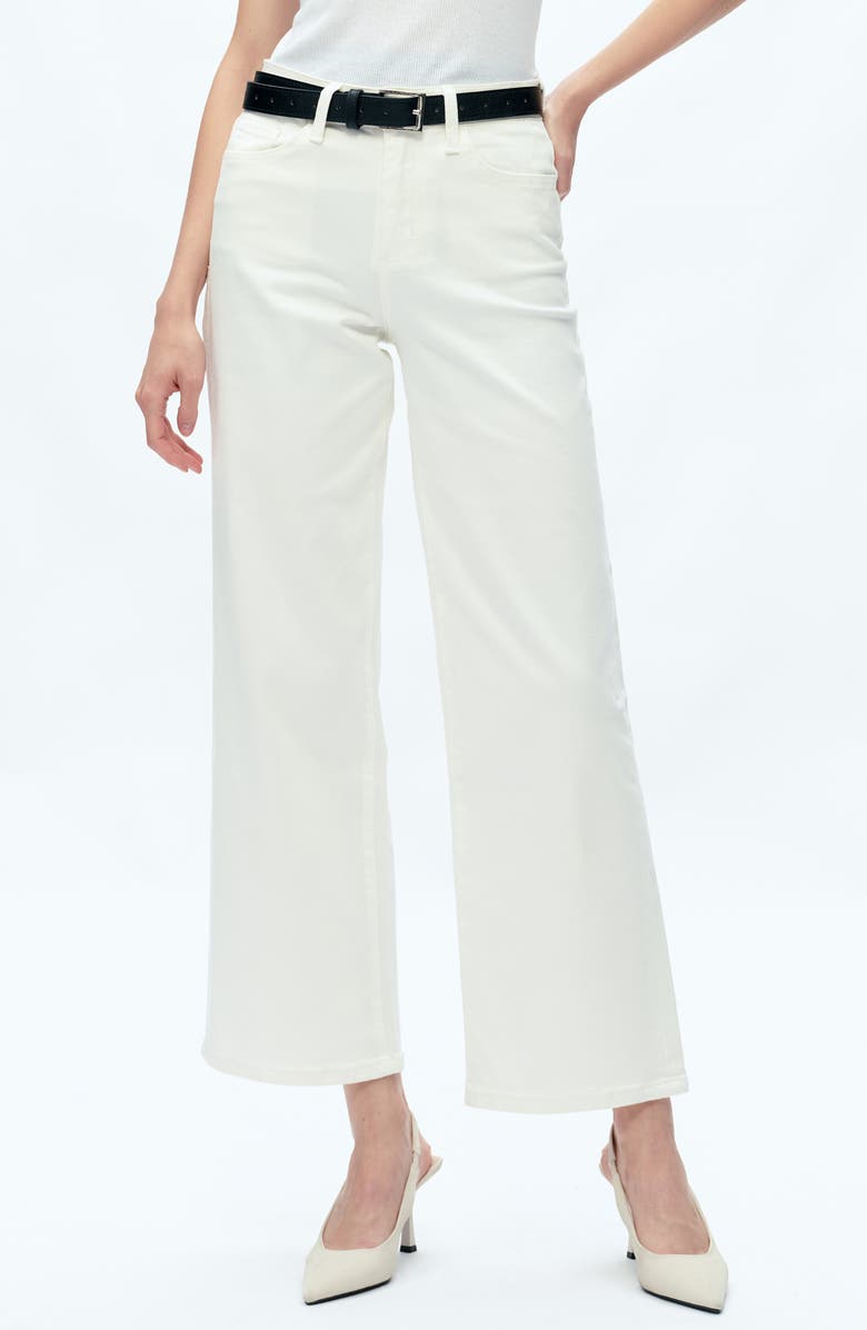 Bayeas High Waist Wide Leg Jeans, Main, color, 