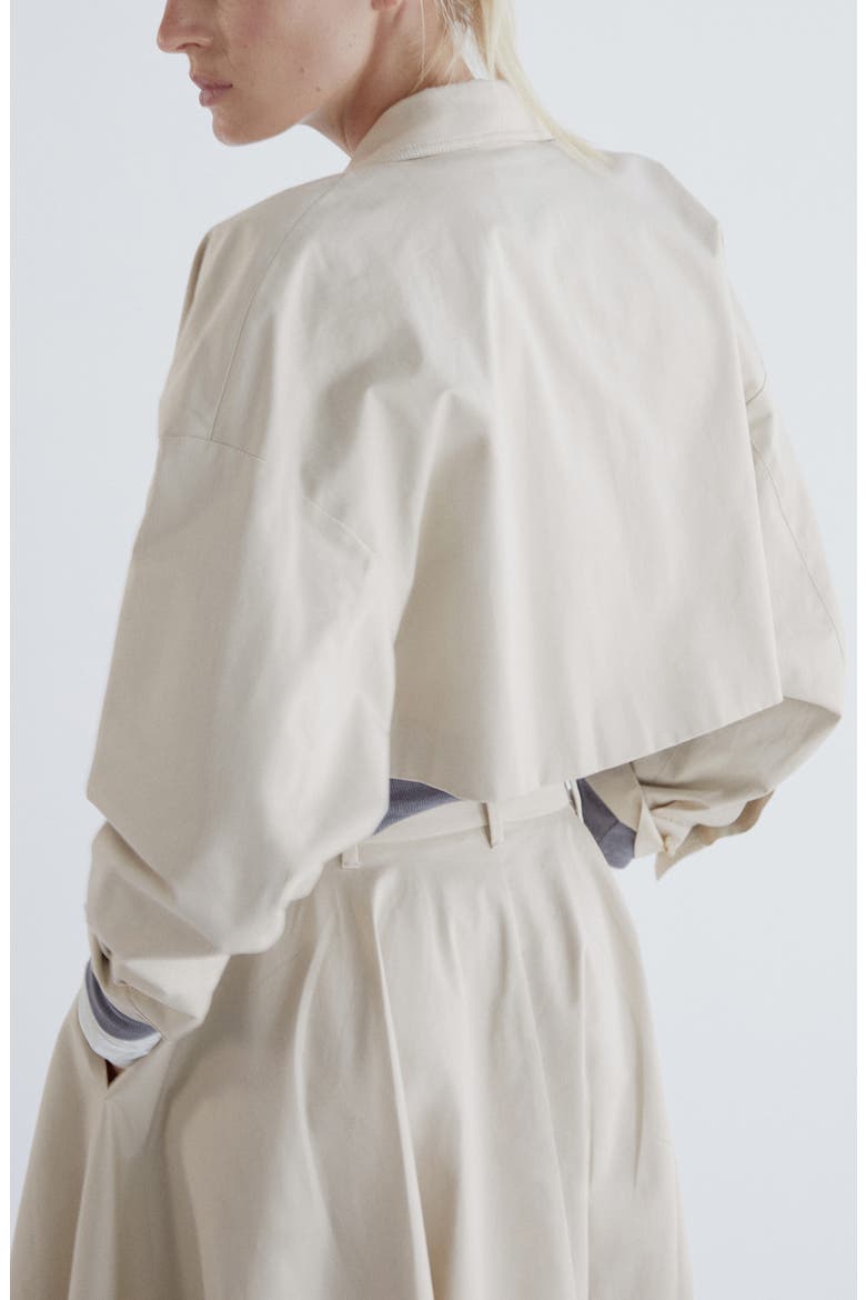 Patch Pocket Crop Jacket, Alternate, color, ECRU