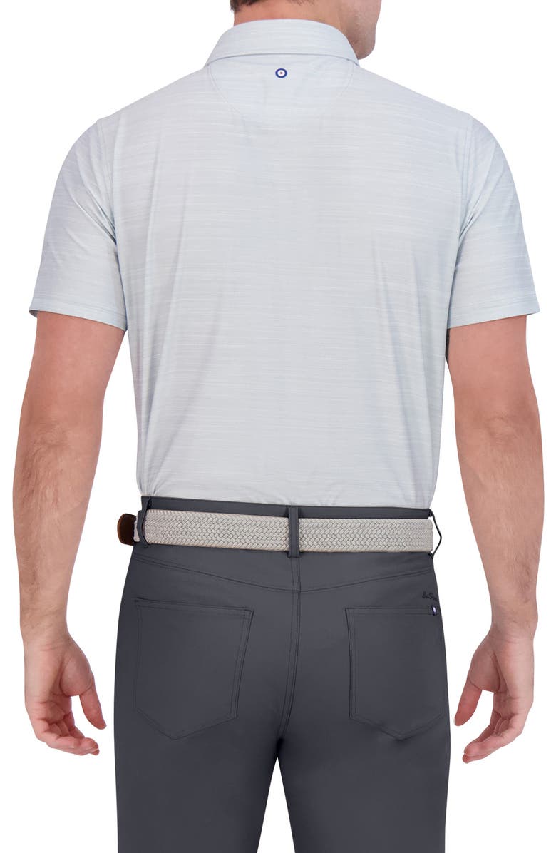 Ben Sherman Checkerboard Vertica Jersey Golf Polo, Alternate, color, Matcha