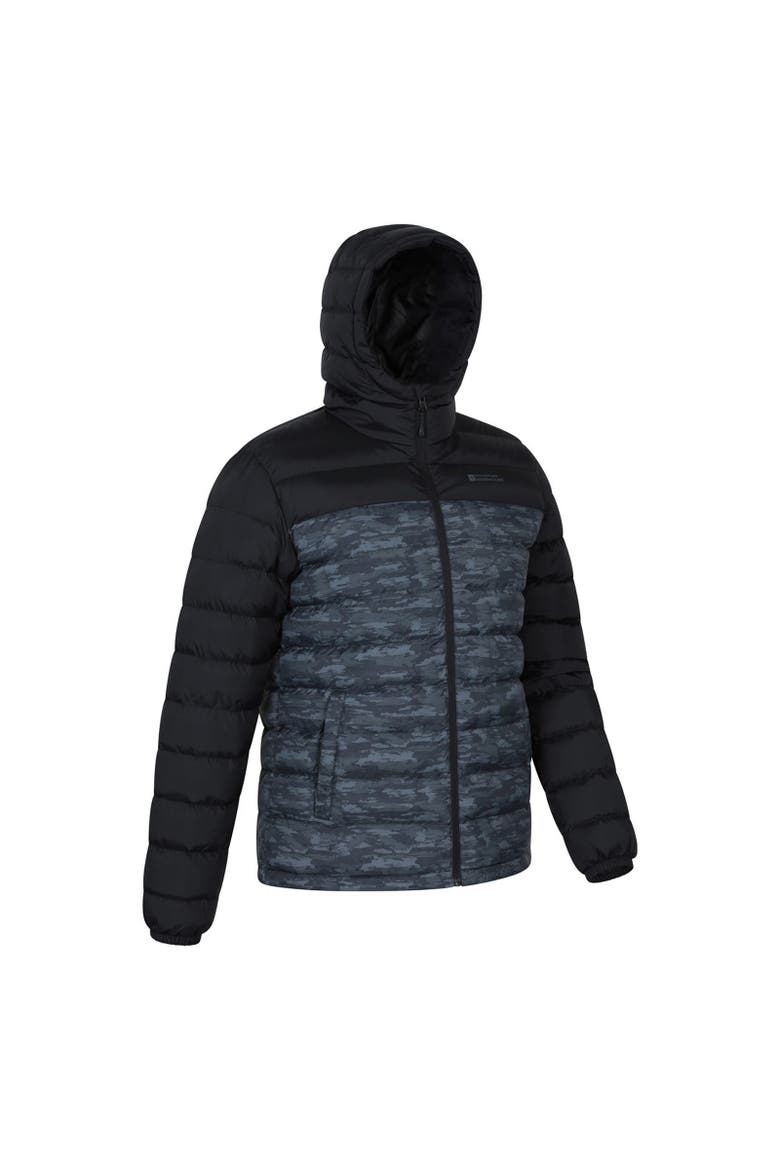 Seasons II Camo Padded Jacket, Alternate, color, Monochrome