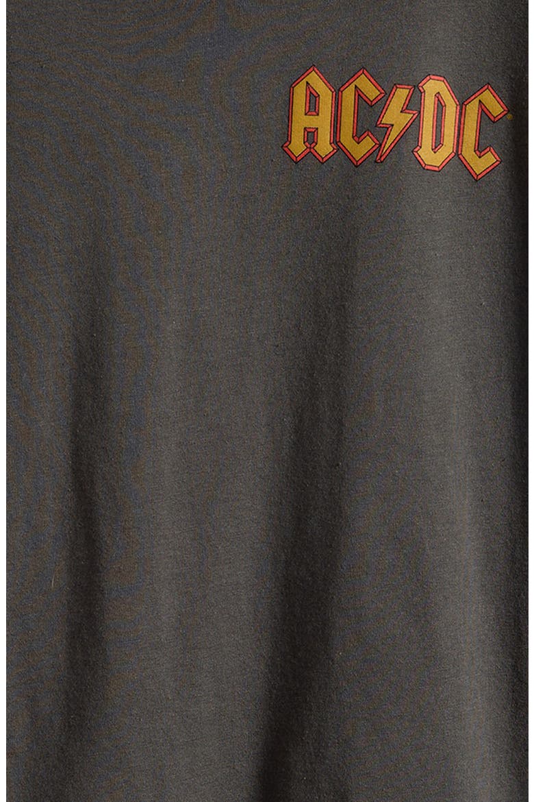 Kids' AC/DC Back in Black Graphic T-Shirt, Alternate, color, DARK SHADOW