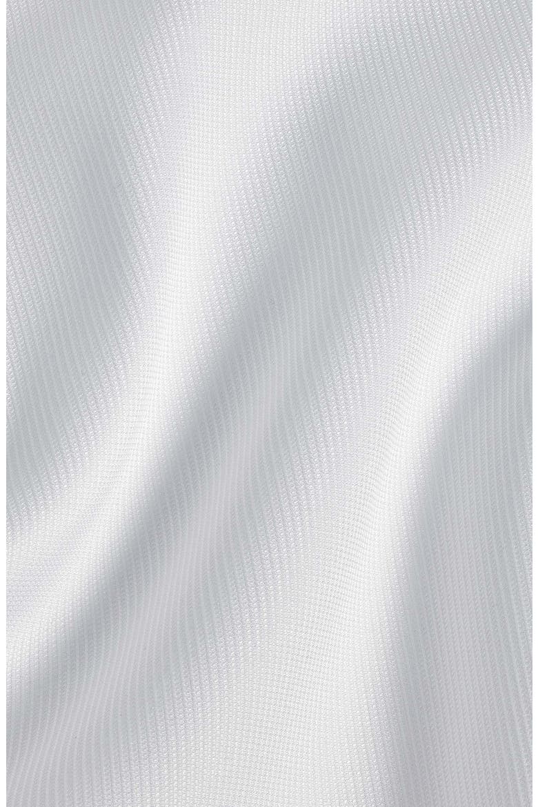 Trim Fit French Cuff Covered Placket Formal Shirt, Alternate, color, WHITE