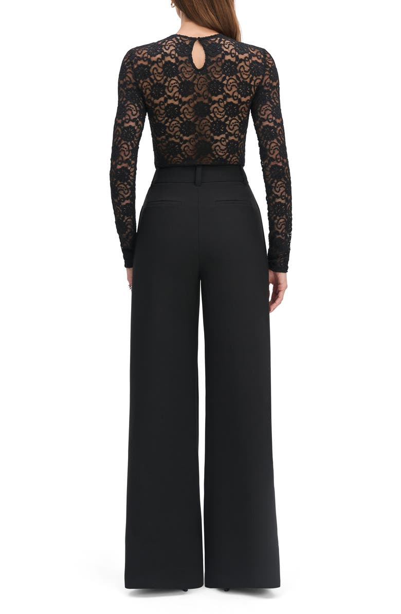 Favorite Daughter The Heart of a Woman Lace Bodysuit, Alternate, color, Black