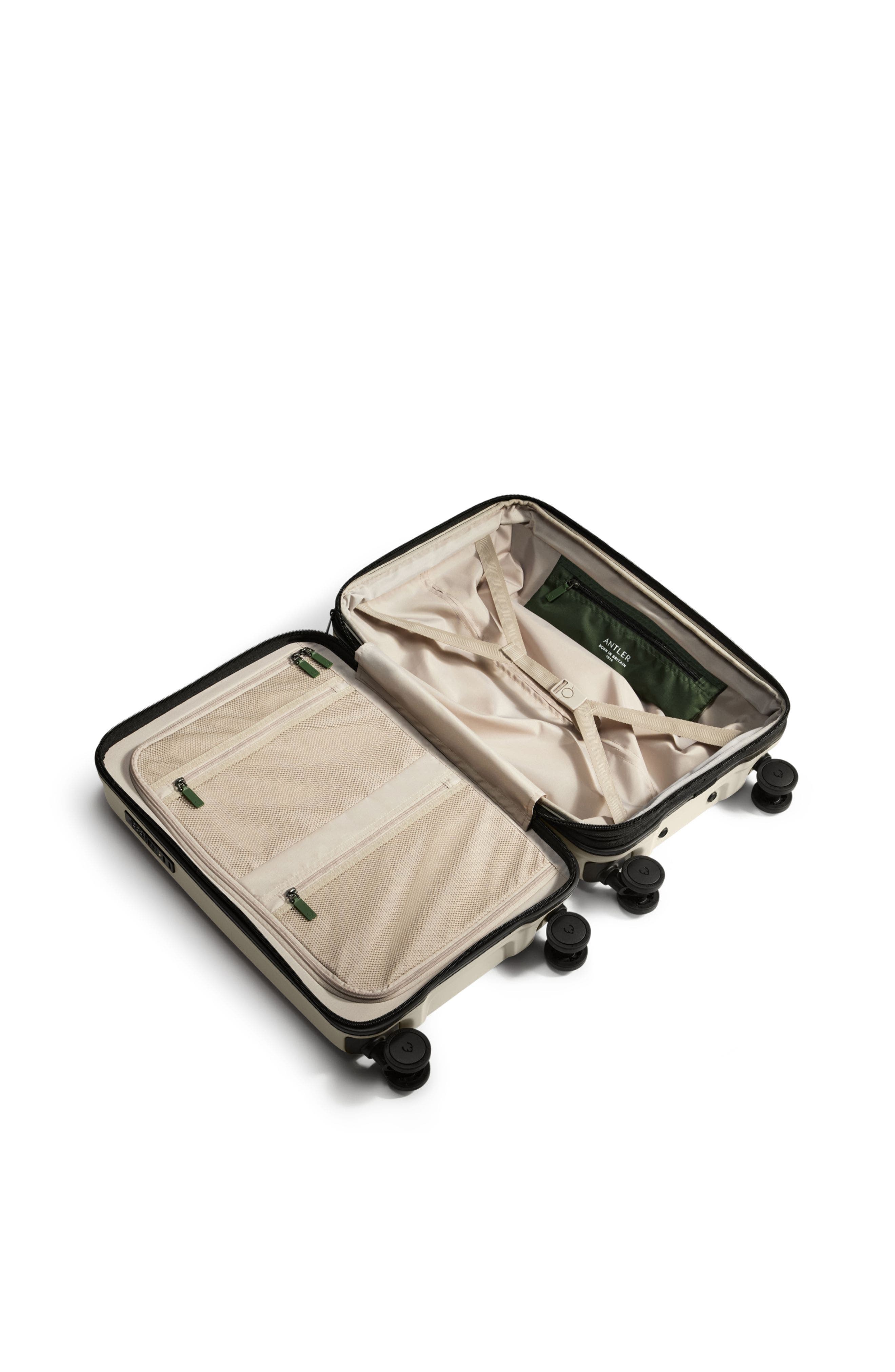 ANTLER Icon Stripe Carry-On, Alternate, color, Taupe