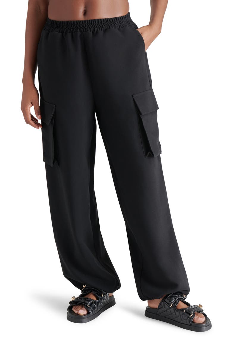 Themis Cargo Pants, Main, color, BLACK