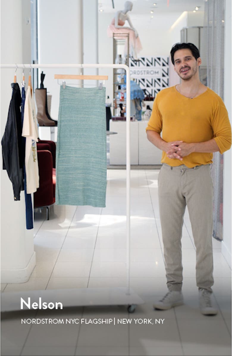 Golden Hour Midi Sweater Skirt, sales video thumbnail