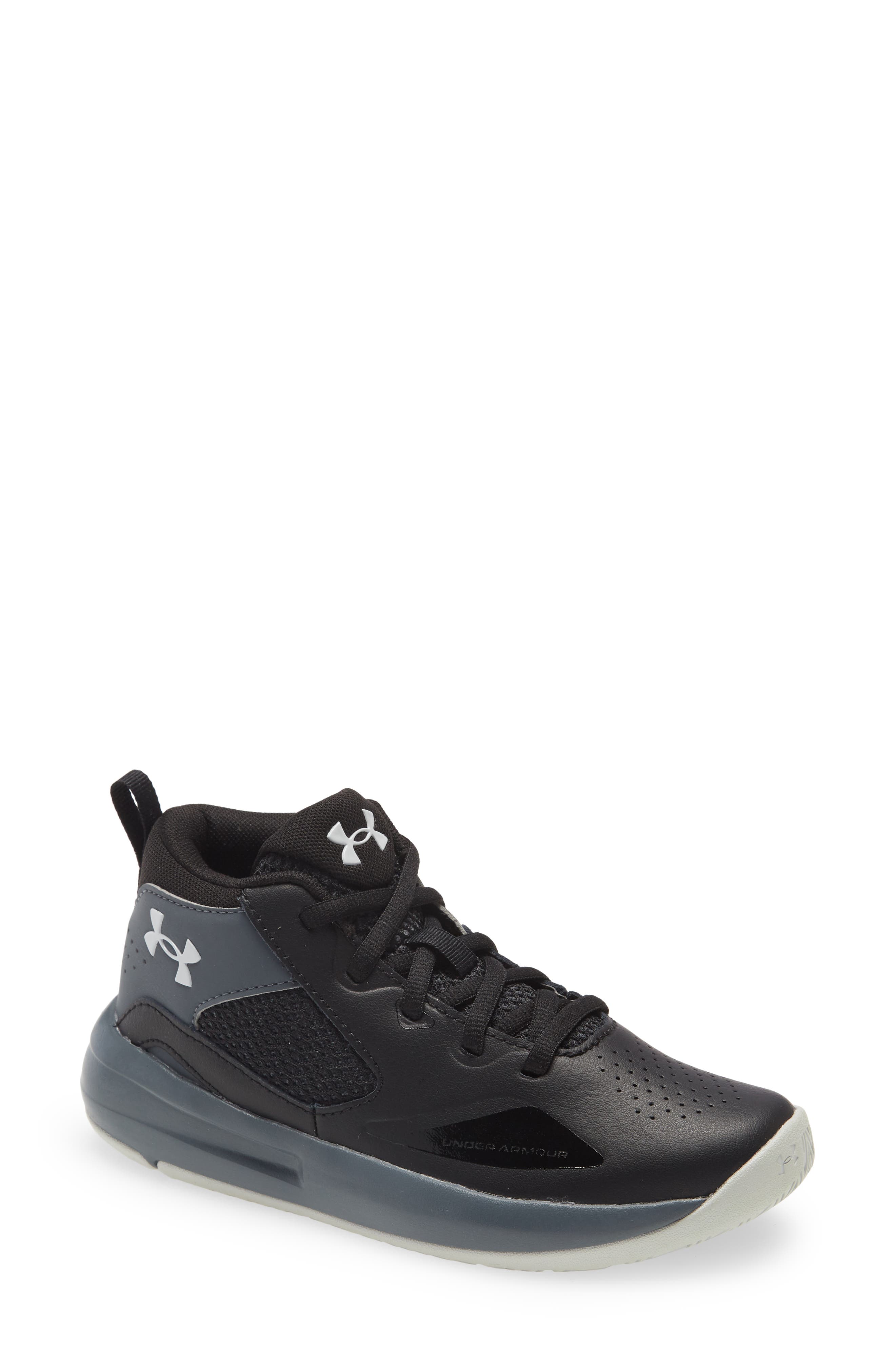 Under Armour Kids' Lockdown 5 Basketball Shoe, Main, color, 