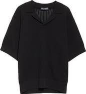 Dolce&Gabbana Ribbed Polo Sweater