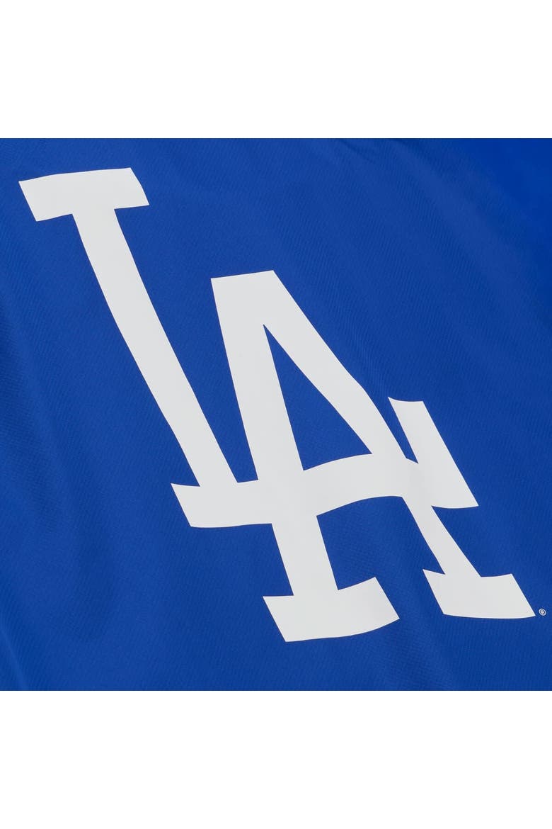 Men's Mitchell & Ness  Royal Los Angeles Dodgers Full-Snap Hooded Coaches Jacket, Alternate, color, Royal